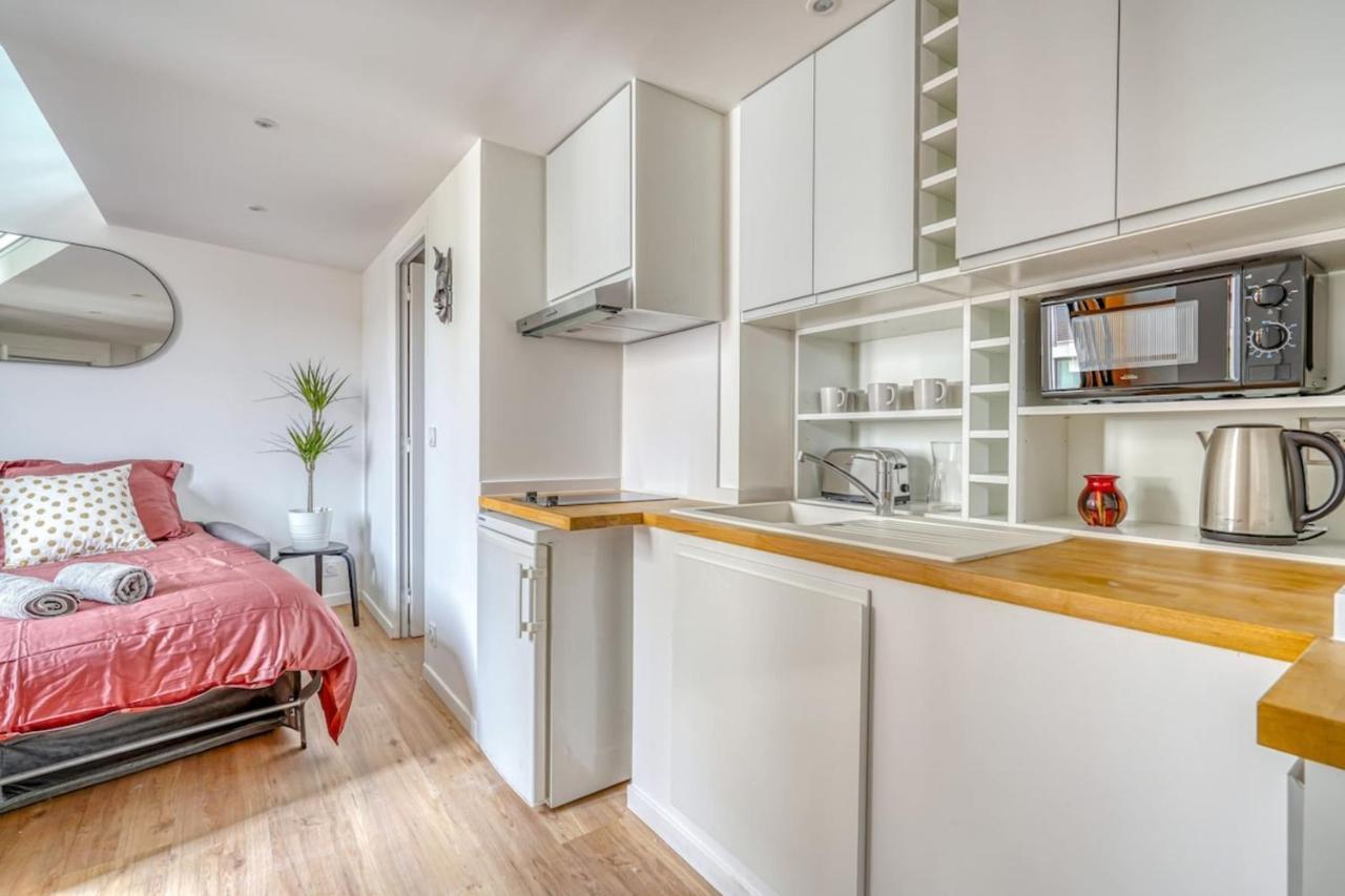 Studio Mezzanine 3-4 Pers Tout Equipe Wifi Apartment Montreuil  Bagian luar foto