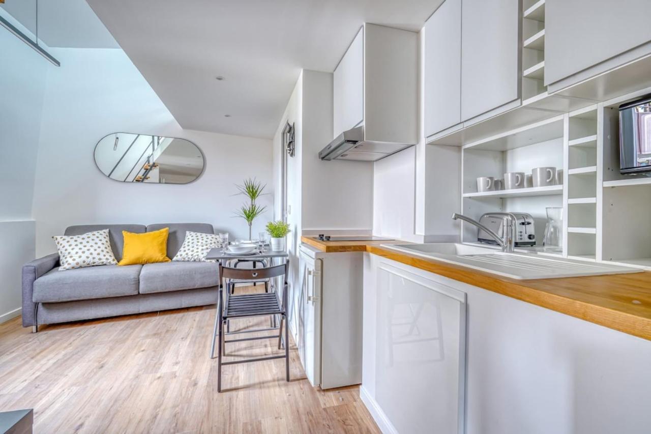 Studio Mezzanine 3-4 Pers Tout Equipe Wifi Apartment Montreuil  Bagian luar foto