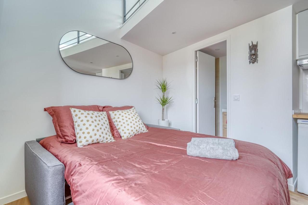 Studio Mezzanine 3-4 Pers Tout Equipe Wifi Apartment Montreuil  Bagian luar foto